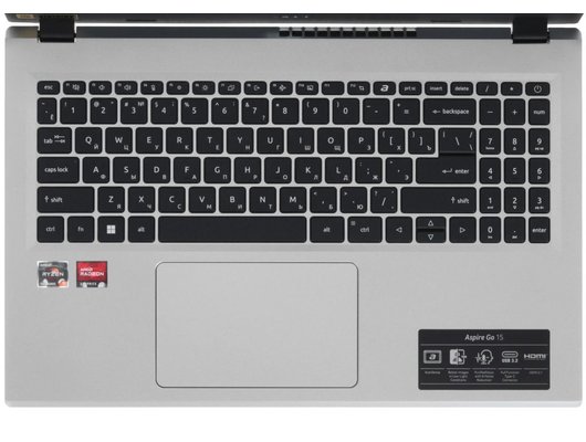 Ноутбук Acer Aspire Go AG15-42P-R917/NX.JJHAA.003/Ryzen 7-7730U/16Gb/512Gb/ 15.6 FHD/Win11 серебристый